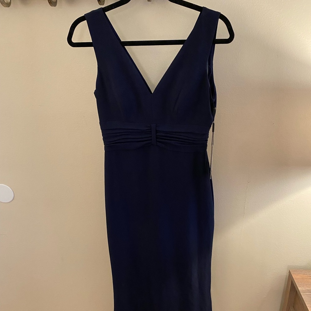 Navy Blue Gown Size 4